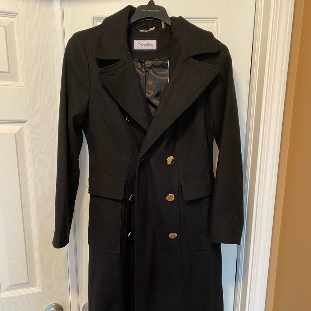 Calvin Klein Long Wool Coat